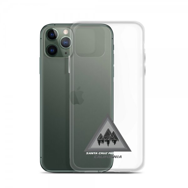 Santa Cruz Mountains iPhone 11 Case (Grey Logo) - Image 4