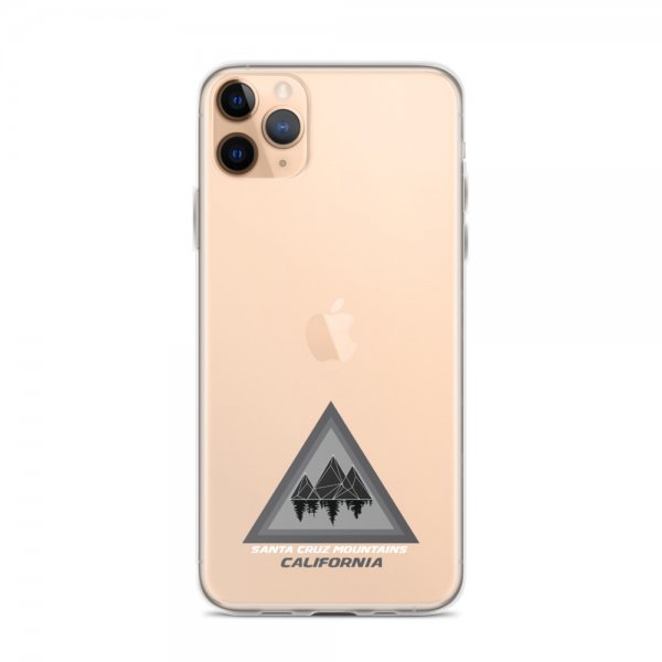 Santa Cruz Mountains iPhone 11 Case (Grey Logo) - Image 5