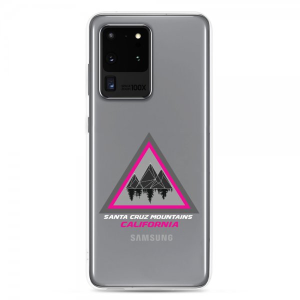 Santa Cruz Mountains Samsung Phone Case (Pink Logo) - Image 17