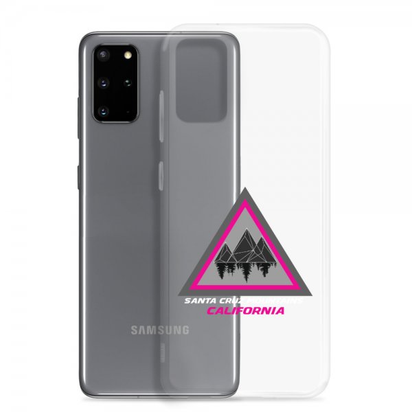 Santa Cruz Mountains Samsung Phone Case (Pink Logo) - Image 16