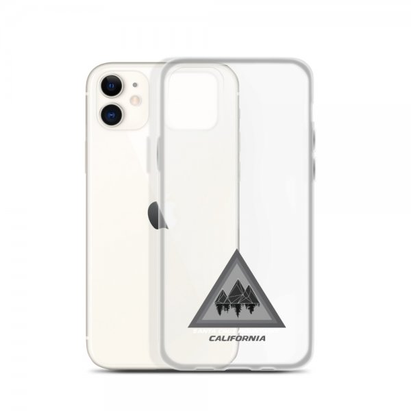 Santa Cruz Mountains iPhone 11 Case (Grey Logo)