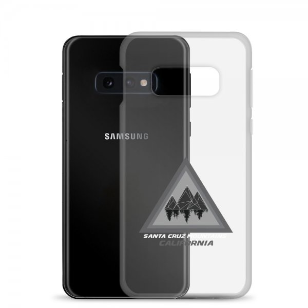 Santa Cruz Mountains Samsung Phone Case (Grey Logo) - Image 3