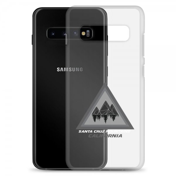 Santa Cruz Mountains Samsung Phone Case (Grey Logo) - Image 2