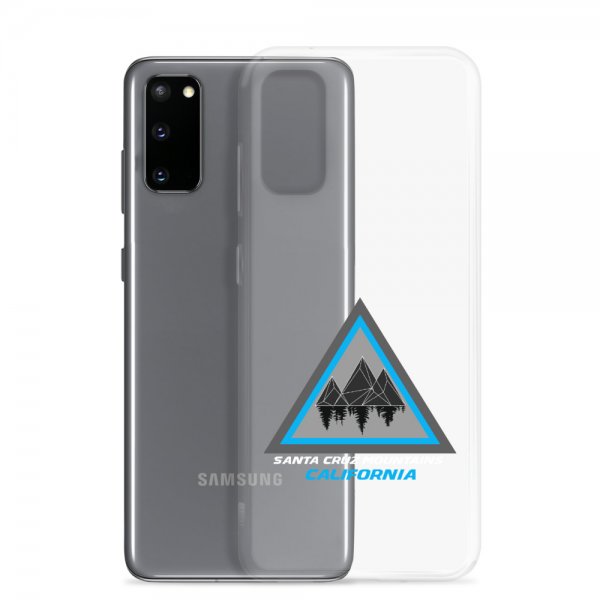 Santa Cruz Mountains Samsung Phone Case (Blue Logo) - Image 4