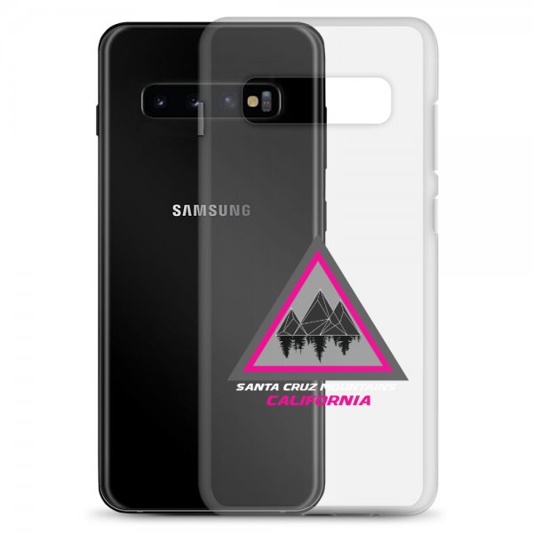 Santa Cruz Mountains Samsung Phone Case (Pink Logo) - Image 10