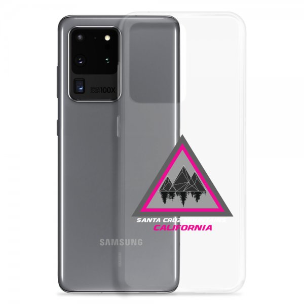 Santa Cruz Mountains Samsung Phone Case (Pink Logo) - Image 18