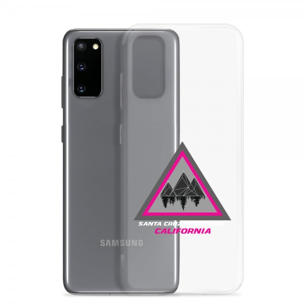 Santa Cruz Mountains Samsung Phone Case (Pink Logo) - Image 14