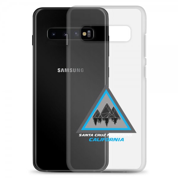 Santa Cruz Mountains Samsung Phone Case (Blue Logo) - Image 2