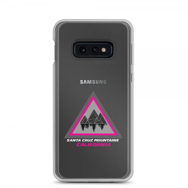 Santa Cruz Mountains Samsung Phone Case (Pink Logo) - Image 11