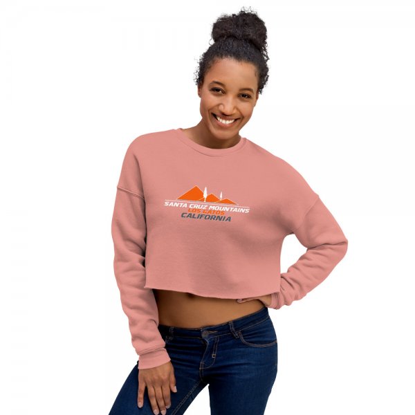 Crop Sweatshirt (Los Gatos HS Orange Logo) - Image 4