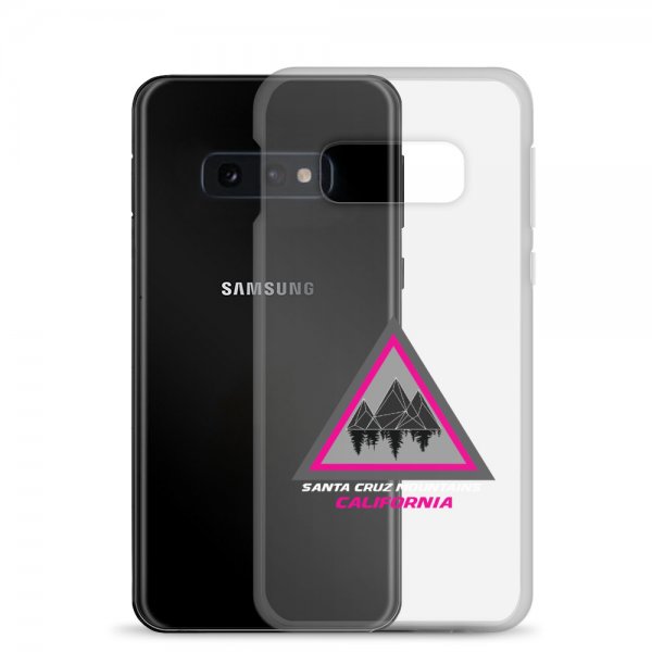 Santa Cruz Mountains Samsung Phone Case (Pink Logo) - Image 12