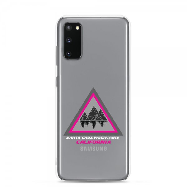 Santa Cruz Mountains Samsung Phone Case (Pink Logo) - Image 13