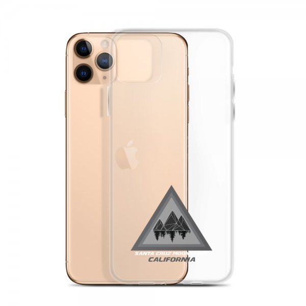 Santa Cruz Mountains iPhone 11 Case (Grey Logo) - Image 6