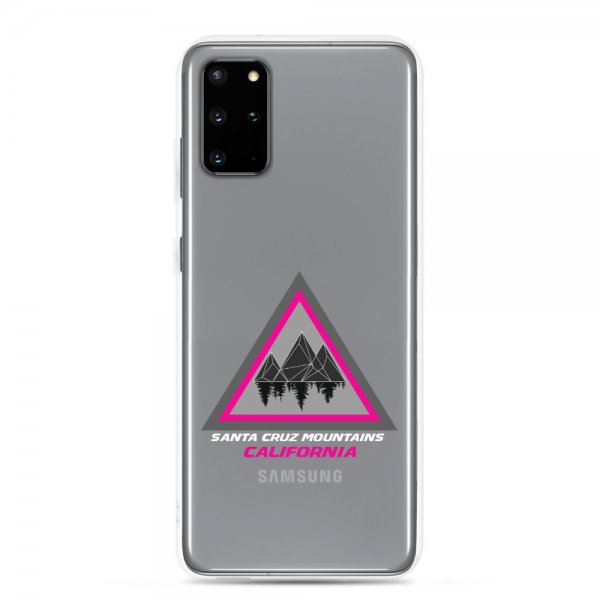 Santa Cruz Mountains Samsung Phone Case (Pink Logo) - Image 15