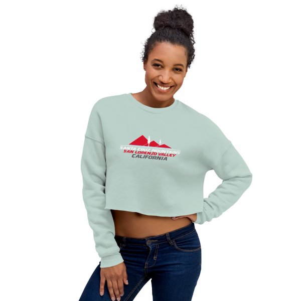 Crop Sweatshirt (San Lorenzo Valley HS Red Logo) - Image 6